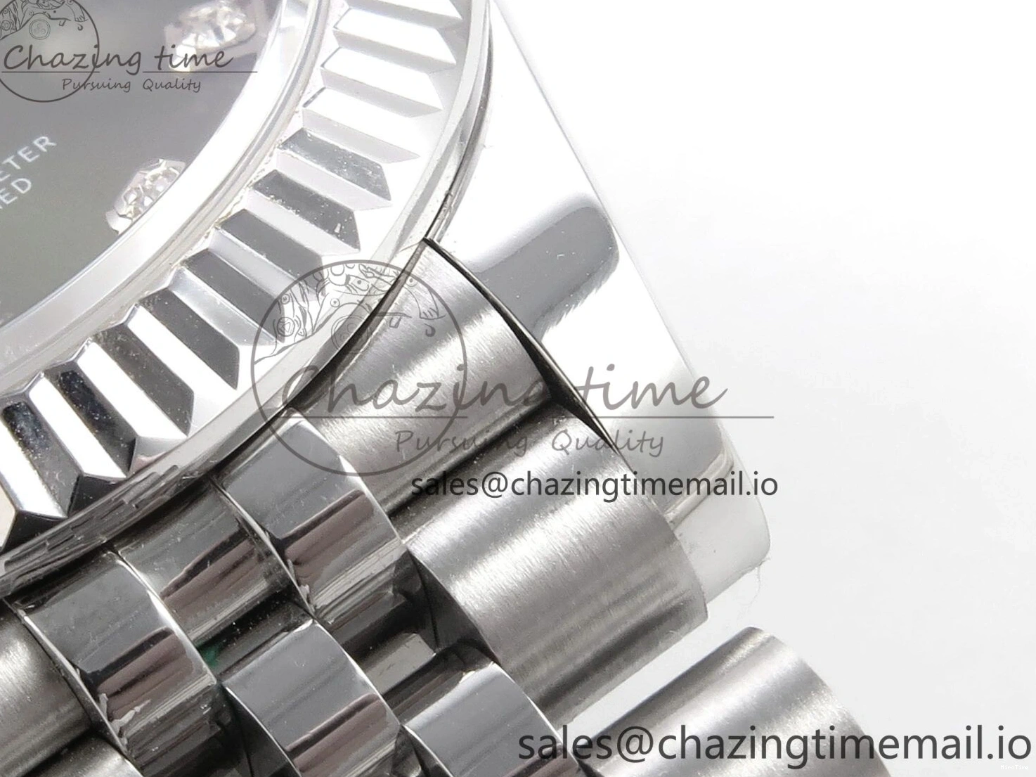 MiroTime 0428 Durable DateJust 31 278274 SS GMF 1:1 Best Edition 904L Steel Green Diamonds Dial on Jubilee Bracelet A 1163